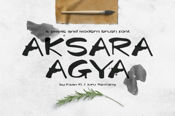 Aksara Agya: A Display Font for Editorial Character