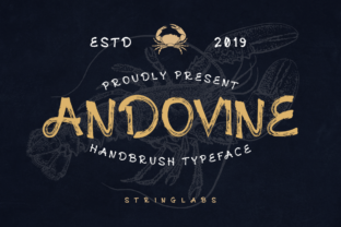 Andovine: A Powerful Display Font for Digital Branding