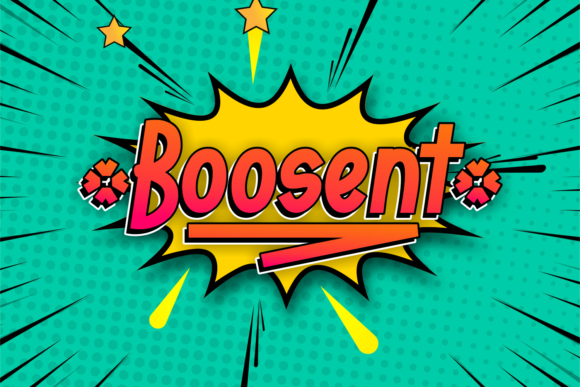Boosent Font: Crafting a Cheerful Brand Story