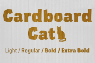Cardboard Font: A Display Typeface That Builds a Memorable Brand