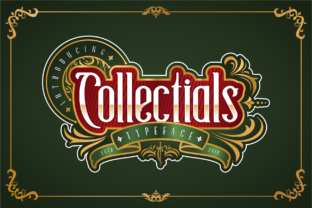 Collectials: A Display Font Built for Atmospheric Branding