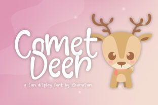 Comet Deer: A Display Font That Can Spark Joy for Your Brand
