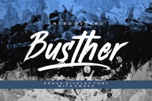 Crafting with Character: The Busther Display Font