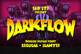Darkflow: An Editorial Font for Creating Atmosphere