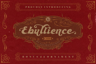 Ebullience: The Display Font for Editorial Personality