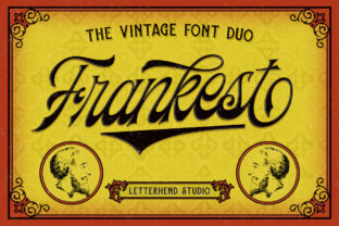 Frankest: A Vintage Display Font for a More Polished Online Brand