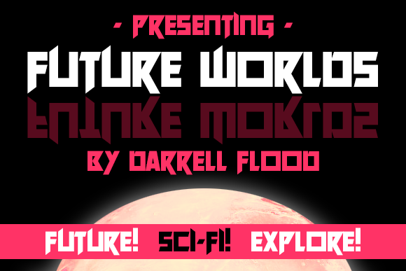 Future Worlds Font: A Sci-Fi Typeface for Crafters and Creators