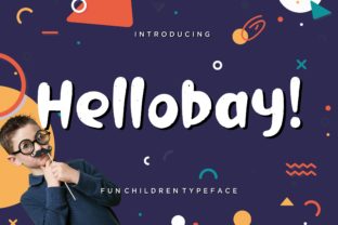 Hellobay: A Playful Display Font for Digital Joy