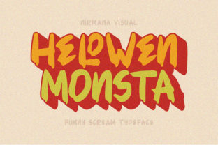 Helowen Monsta: A Playful Typeface for Editorial Stories