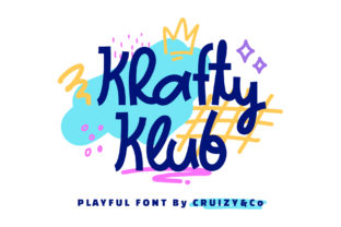 Krafty Klub: A Display Font Built for Editorial Connection
