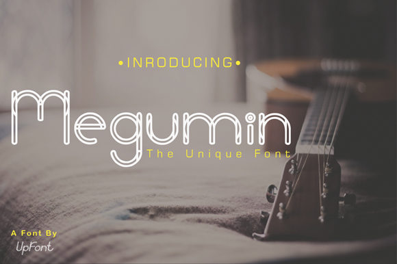 Megumin: A Font for Campaigns That Need to Stand Out