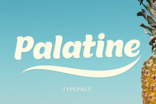 Palatine: The Vintage Display Font That Makes Your Craft Stand Out