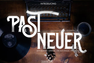 Past Neuer: A Display Font Designed for Digital Identity