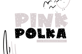 Pink Polka: A Bold Handwritten Font for Digital Branding
