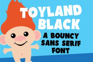 Toyland Black: A Playful Font for Your Creative Projects