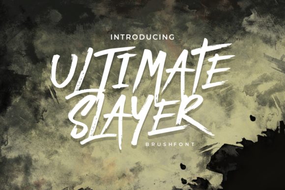 Ultimate Slayer: When a Font Has a Distinct Point of View