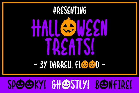 Using Halloween Treats Font to Energize Your Campaign Graphics